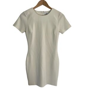 LIKELY Elegant Cream Short Sleeve Dress Size 4 light academia capsule preppy